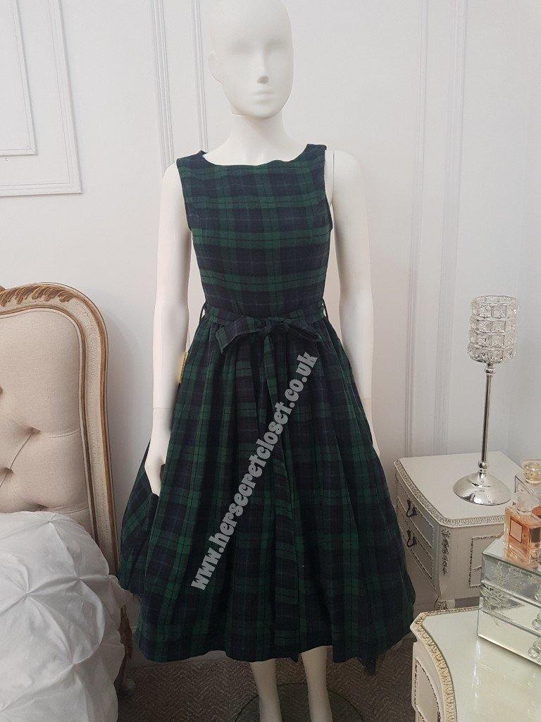 Lindy bop shop tartan dress