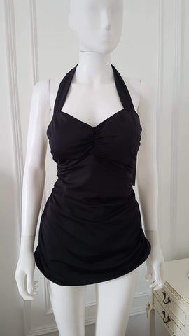 Lindy Bop Esther Williams Swimsuit - Swimming costume - BLACK - HerSecretCloset.co.uk