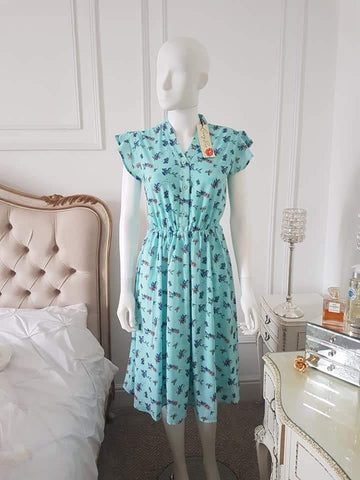 Lindy Bop Kody Bluebird Style Tea Dress - HerSecretCloset.co.uk