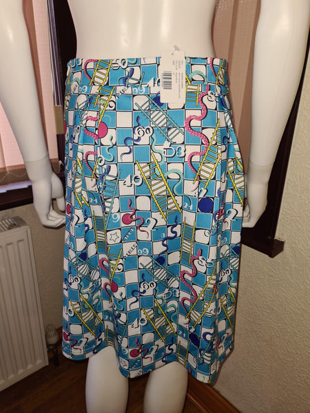 Kelly Vintage Retro Skirt Snakes and Ladders - HerSecretCloset.co.uk