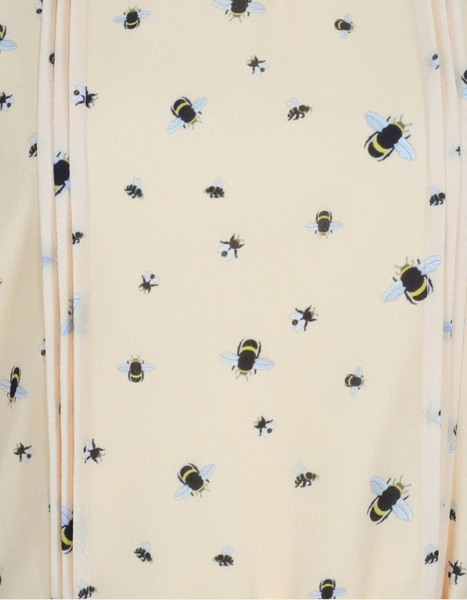 Lindy Bop Bretta Honey Bee Print Tea Dress - HerSecretCloset.co.uk