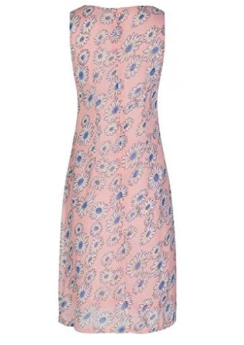 Lindy Bop 'Amy-May' Pink Daisy Shift Dress - HerSecretCloset.co.uk