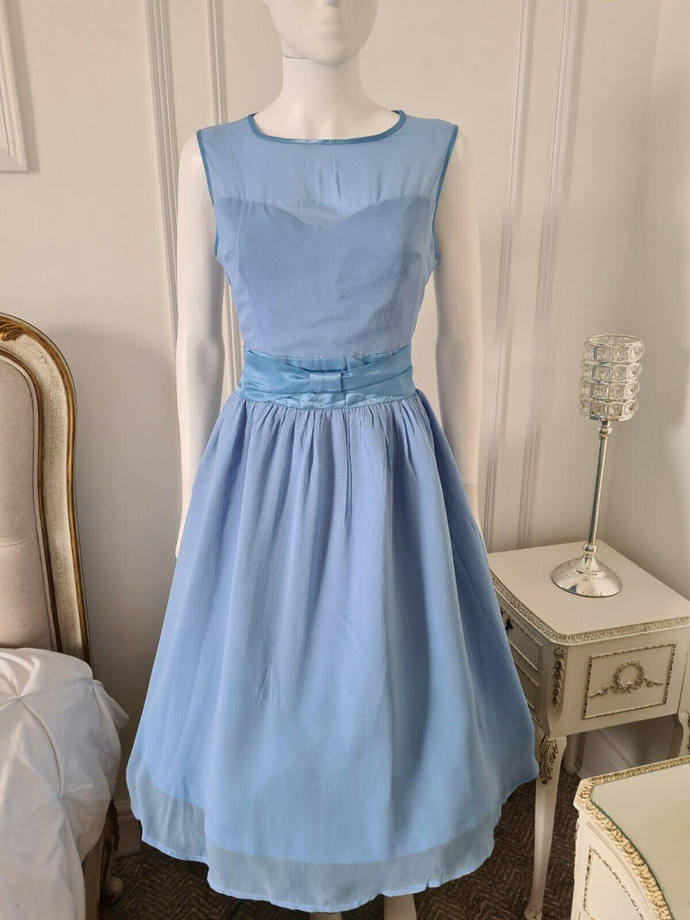 Ice blue 2024 party dress